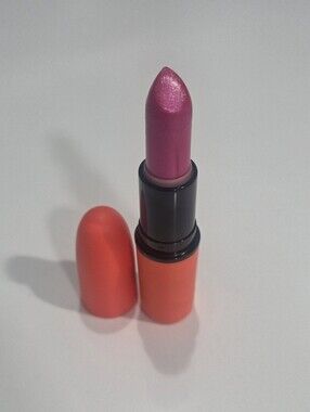 MAC Good Luck Trolls Dance Off, Pants Off Lipstick Used LE